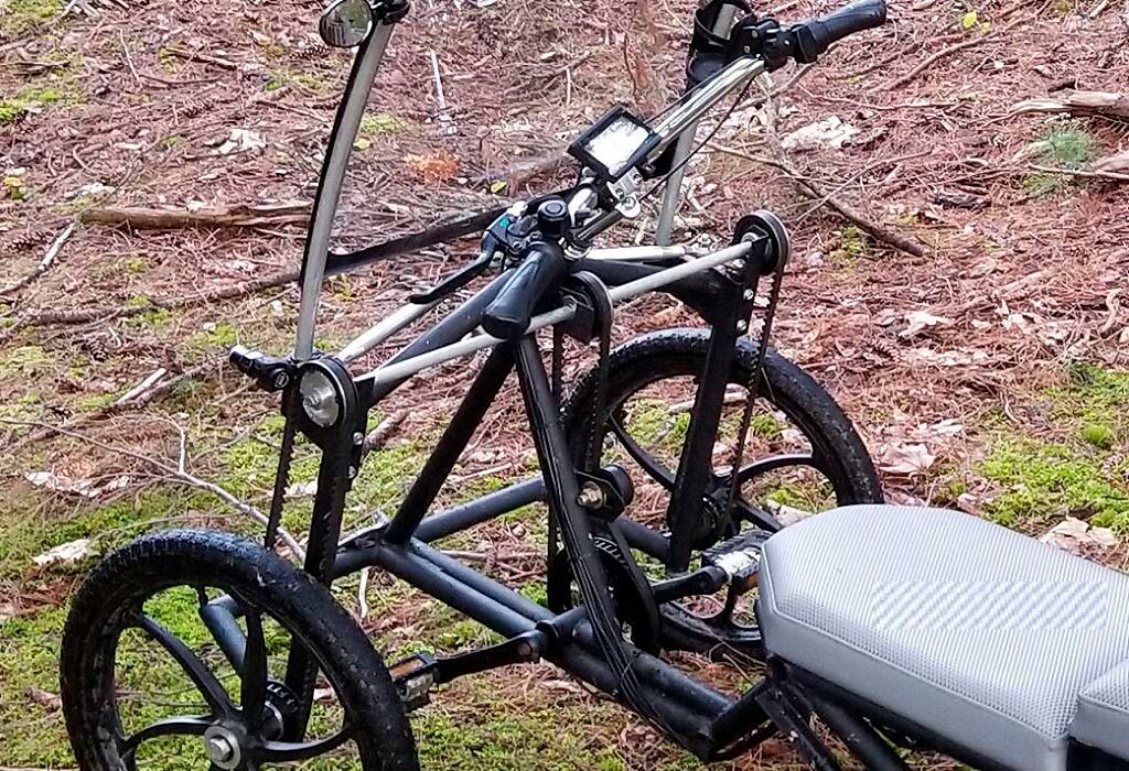 4 wheel bike frame