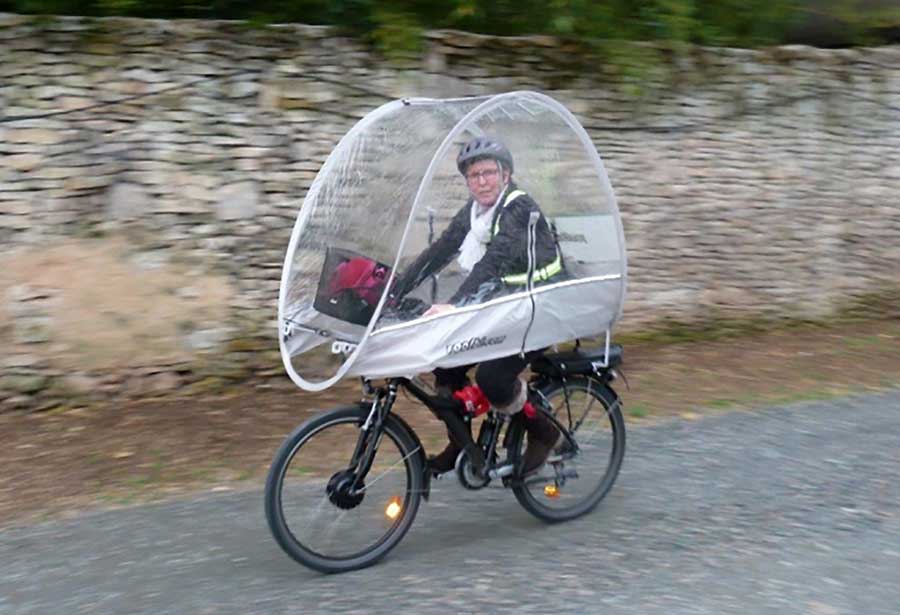 bicycle rain protection