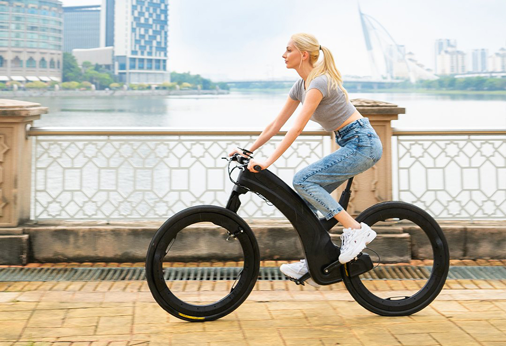 hubless electric bicycle