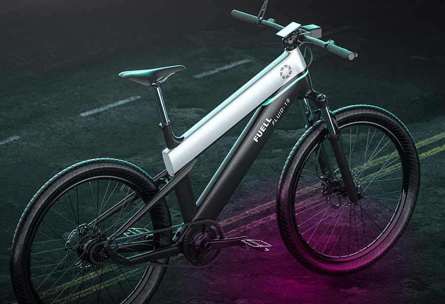 Fuell Fluid e-bike designed for city and adventures