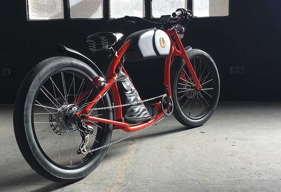 Electric moped Otor from Spanish OTO Cycles manufacturer
