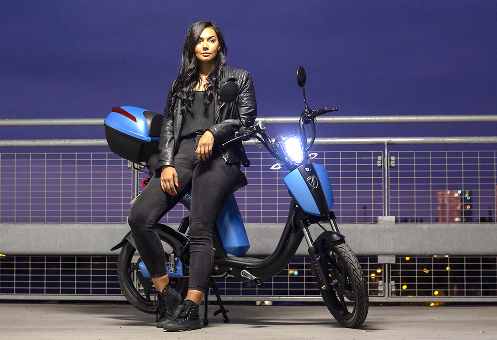 Eskuta SX250 combines all the benefits of an eBike, moped and scooter
