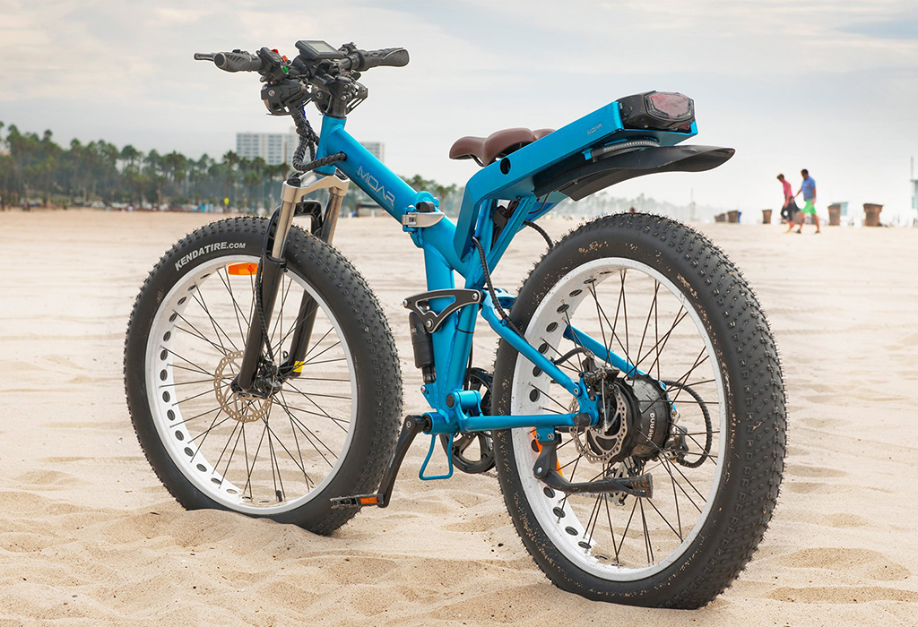 Powerful full-suspension folding frame e-Bike