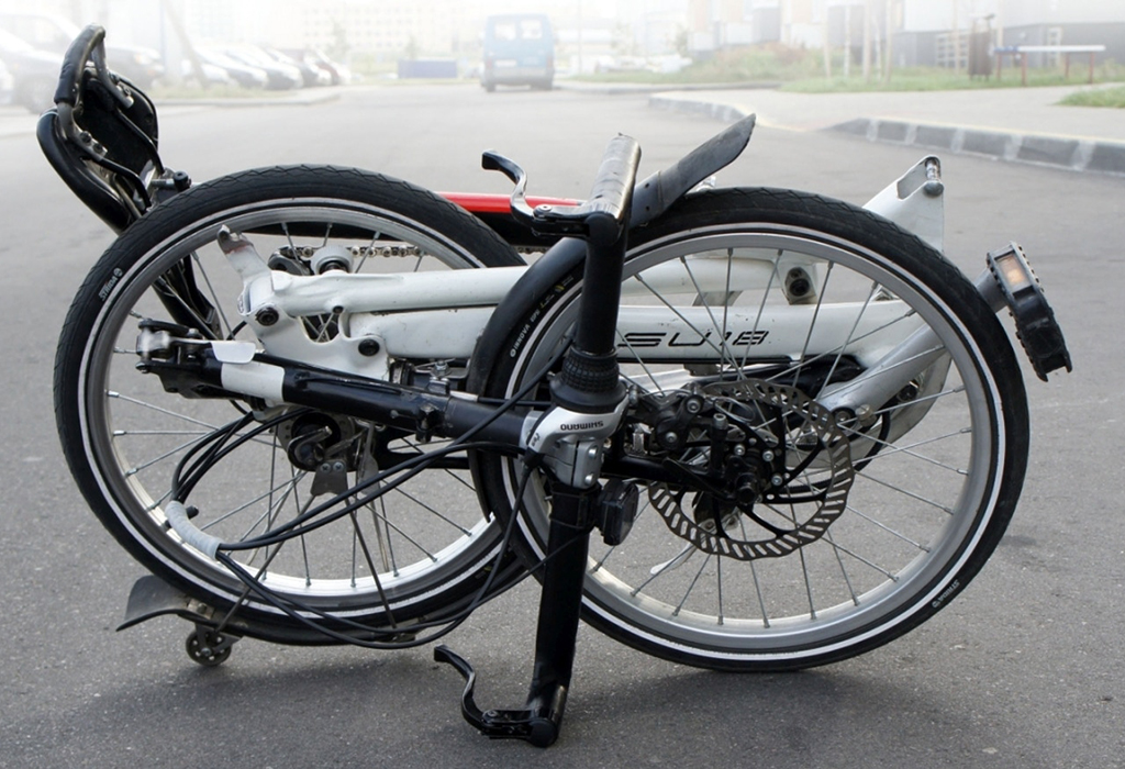 The Next Generation of Folding Bike SU18 weighing 12,8 kg
