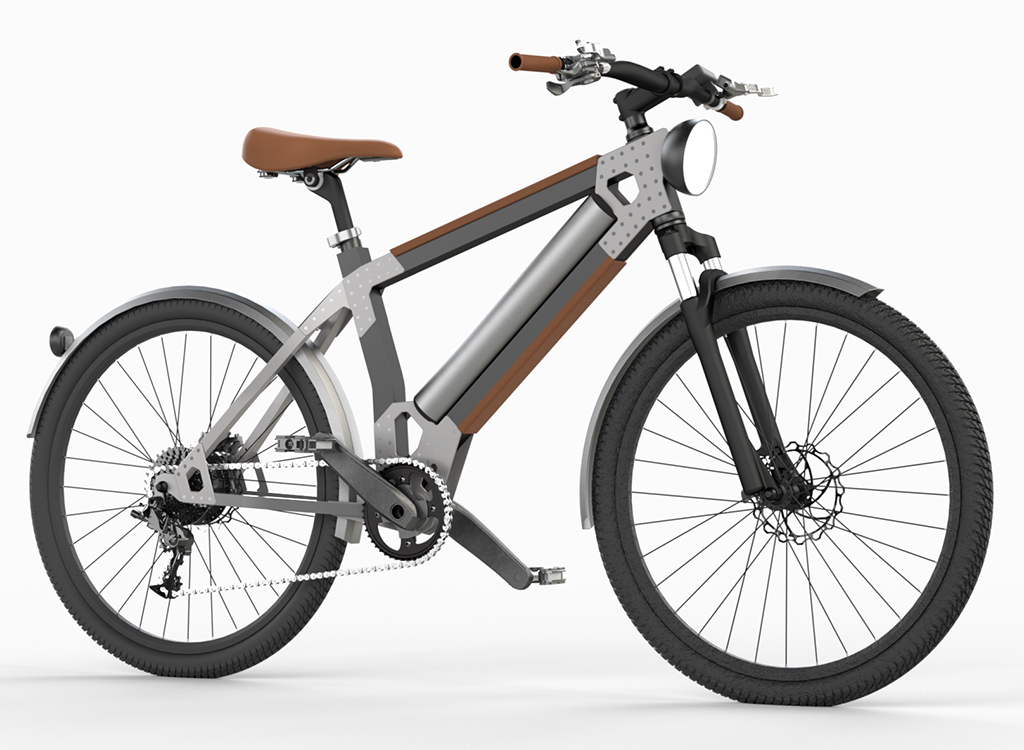 The updated version of my affordable Commuter e-Bike with 1000W rear hub motor